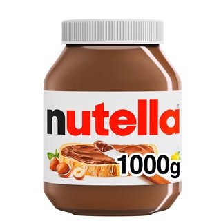 nutella 1kg bottle